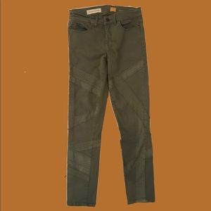 Anthropologie Olive Utility Pants